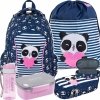 Plecak dla Uczennicy St.Right Majewski Panda zestaw 5w1 [BP26]